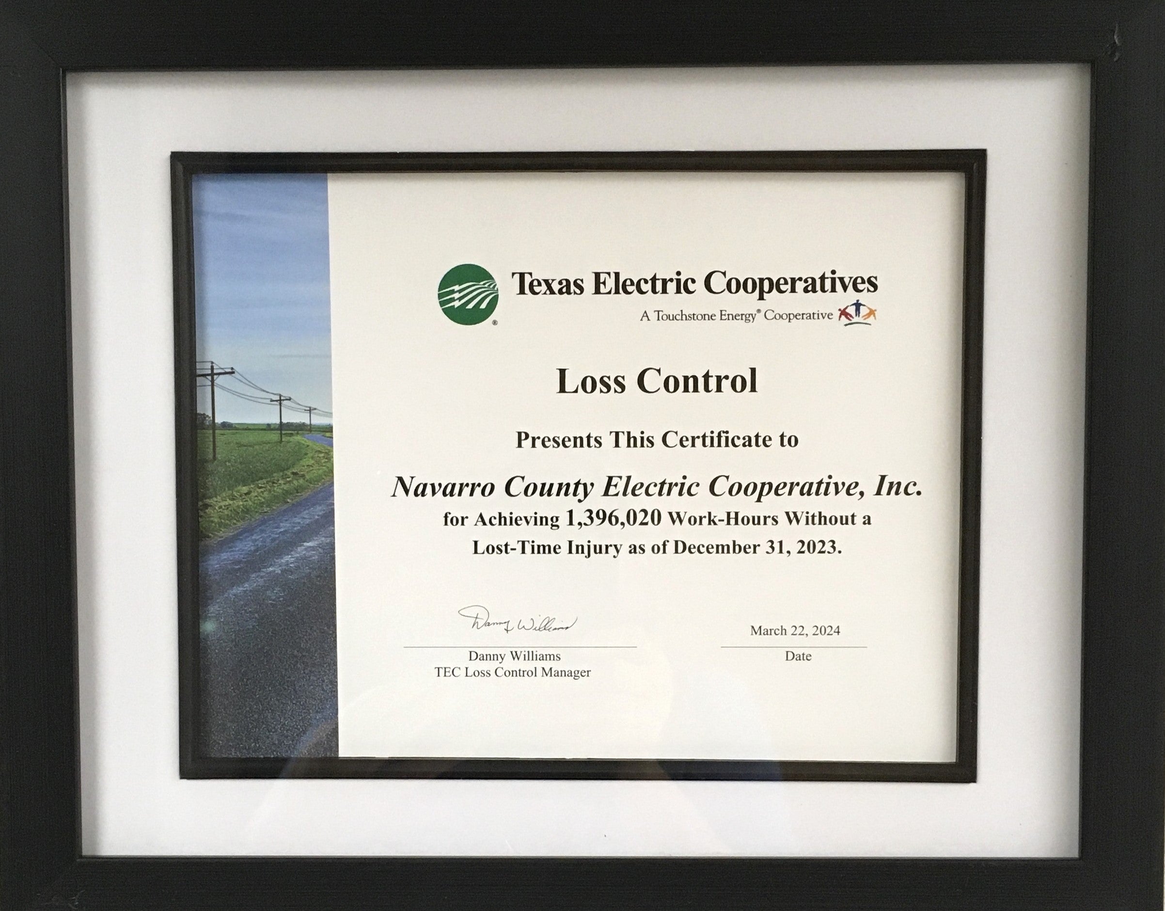 TEC Loss Control Award 2023